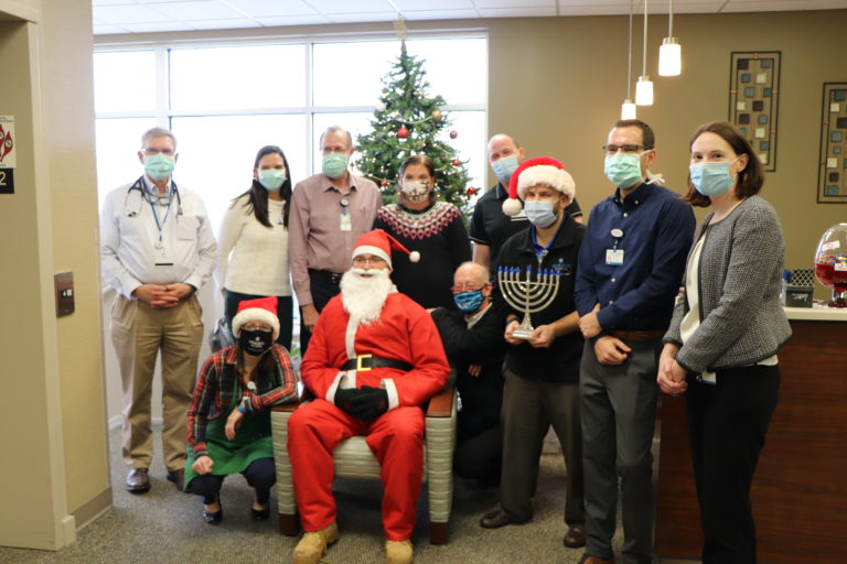 Faculty at the Holiday Party 2020